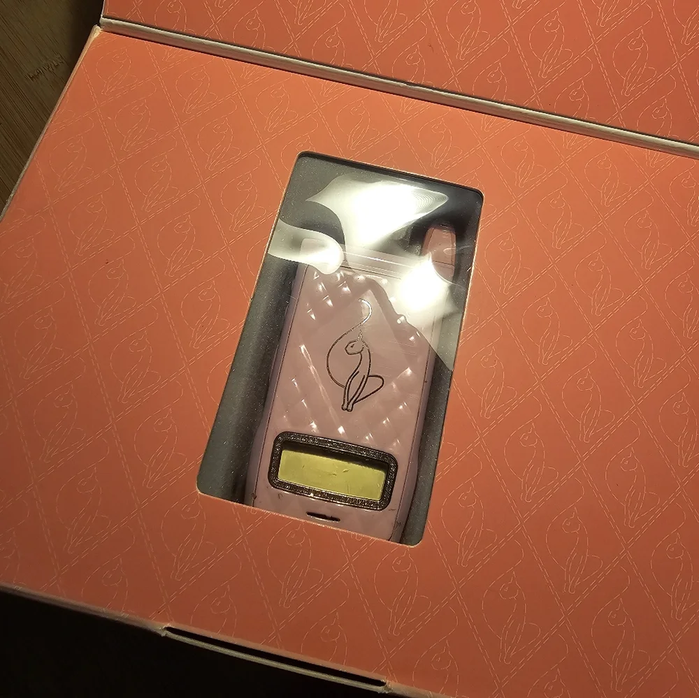 Baby Phat Pink Limited Edition Phone w/ box & accessories- Collectors item *Y2K*